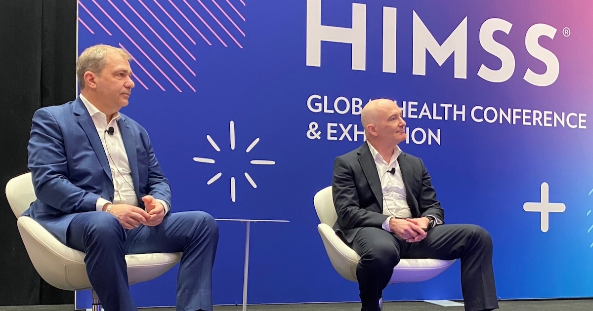 
  Michael Gross and Jon Moore at HIMSS25
