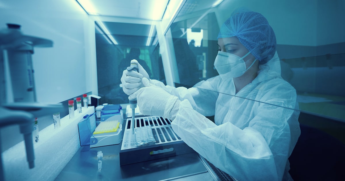 
  Scientist in a laboratory
