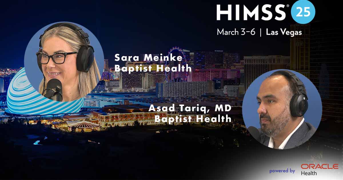 Sara Meinke and Asad Tariq, Baptist Health_Las Vegas skyline Photo by halbergman_E+_Getty Images