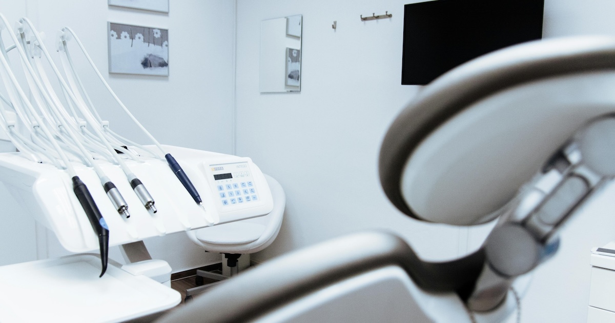 
  Equipment setup in a dental clinic
