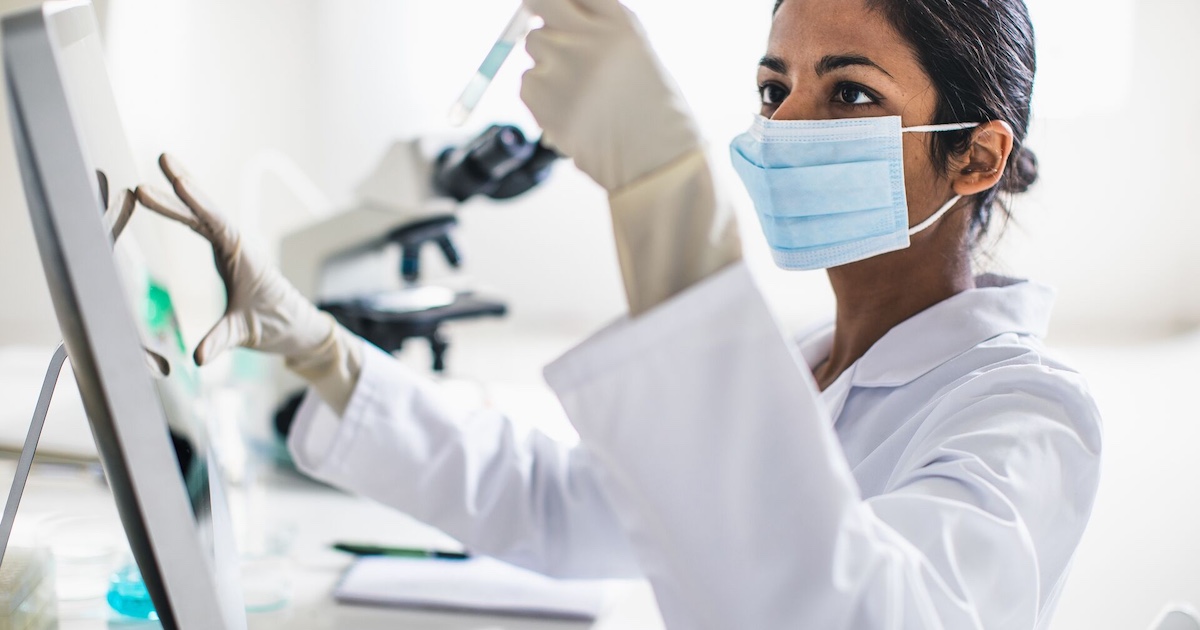 
  Scientist in a laboratory
