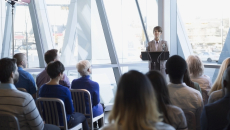 Executives at a conference