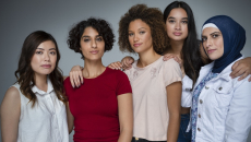 A group of women