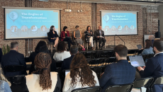 Kat McDavitt of Innsena, Karen Finger of Verizon Business Group, Lisa Moneymaker of Medidata, Jill DeGraff  of b.well and Kirk Grothe of InterSystems