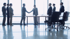 Business associates in a meeting