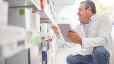 Pharmacist in a pharmacy
