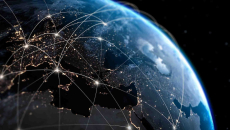 Digital representation of global connections