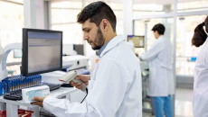 Scientists in a laboratory