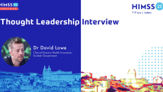 Professor David Lowe, clinical director for health innovation with the Scottish government Professor David Lowe, clinical director for health innovation with the Scottish government