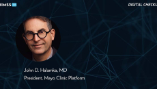 Dr. John Halamka, Mayo Clinic_Abstract polgonal shapes by Ihor Tsyvinskyi/Getty Images Dr. John Halamka, Mayo Clinic_Abstract polgonal shapes by Ihor Tsyvinskyi/Getty Images