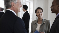 Executives in a meeting