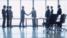 Executives in a meeting