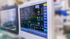 Picture of vital signs monitor