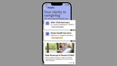 Screenshot of the Helpful app