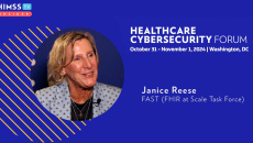 Janice Reese at FAST_Healthcare Cybersecurity Forum 2024 Janice Reese at FAST_Healthcare Cybersecurity Forum 2024
