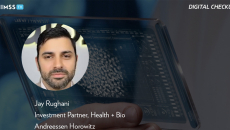 Jay Rughani at a16z_Medical app with futuristic HUD by Treedeo/Vetta/Getty Images Jay Rughani at a16z_Medical app with futuristic HUD by Treedeo/Vetta/Getty Images