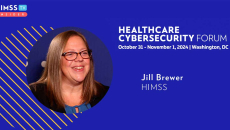Jill Brewer at HIMSS_Healthcare Cybersecurity Forum 2024 Jill Brewer at HIMSS_Healthcare Cybersecurity Forum 2024