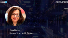 Lisa Stump at Mount Sinai Health System_Part 2_Digital tunnel with abstract particles Photo by sankai/iStock/Getty Images Plus Lisa Stump at Mount Sinai Health System_Part 2_Digital tunnel with abstract particles Photo by sankai/iStock/Getty Images Plus