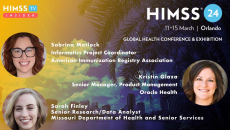 Matlock at AIRA, Finley at MO Dept of Health and Senior Services and Kristin Glaza at Oracle Health_ Palm trees and skyscrapers in Orlando Photo by Gabriele Maltinti/iStock/Getty Images Plus