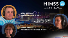 Mike Miliard, Susan Morse, Jessica Hagen HIMSS25 Day 1_Las Vegas skyline Photo by halbergman/E+/Getty Images Mike Miliard, Susan Morse, Jessica Hagen HIMSS25 Day 1_Las Vegas skyline Photo by halbergman/E+/Getty Images