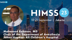 Dr. Mohamed Rehman, chair of the department of anesthesia at Johns Hopkins All Children's Hospital Dr. Mohamed Rehman, chair of the department of anesthesia at Johns Hopkins All Children's Hospital