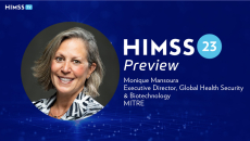 Monique Mansoura, executive director of global health security and biotechnology at MITRE