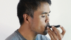 Pivot breath sensor