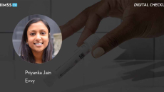Priyanka Jain, Evvy_Hand holding sample vial Photo courtesy of Evvy Priyanka Jain, Evvy_Hand holding sample vial Photo courtesy of Evvy