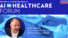 Robert Havasy at HIMSS_Doctor looking at brain scan on table Photo: katleho Seisa/Getty Images Robert Havasy at HIMSS_Doctor looking at brain scan on table Photo: katleho Seisa/Getty Images