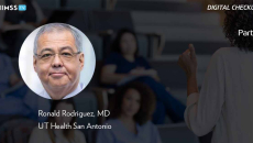 Dr. Ronald Rodriguez, UT Health San Antonio_Professor giving lecture in students in scrubs Photo by Steve Debenport/Getty Images Dr. Ronald Rodriguez, UT Health San Antonio_Professor giving lecture in students in scrubs Photo by Steve Debenport/Getty Images