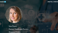 Sara Shanti at Sheppard Mullin_Digital healthcare on modern virtual screen Photo:everythingpossible/iStock/Getty Images Plus Sara Shanti at Sheppard Mullin_Digital healthcare on modern virtual screen Photo:everythingpossible/iStock/Getty Images Plus