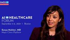 Dr. Sonya Makhni at Mayo Clinic Platform_AI in Healthcare Forum 2024 Dr. Sonya Makhni at Mayo Clinic Platform_AI in Healthcare Forum 2024