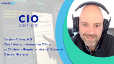 Dr. Stephen Dolter, chief medical information officer at Children's Hospital and Medical Center Omaha Dr. Stephen Dolter, chief medical information officer at Children's Hospital and Medical Center Omaha
