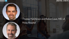 Thomas Hutchinson and Dr. Robert Louis at Hoag Hospital_Group wearing VR glasses by FilippoBacci/Getty Images Thomas Hutchinson and Dr. Robert Louis at Hoag Hospital_Group wearing VR glasses by FilippoBacci/Getty Images