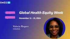 Valerie Rogers at HIMSS_Global Health Equity Week 2024 Valerie Rogers at HIMSS_Global Health Equity Week 2024