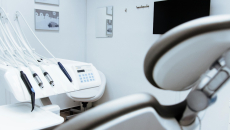 Equipment setup in a dental clinic