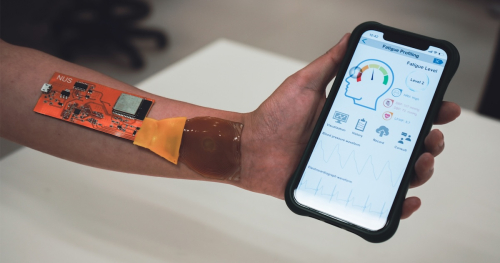 Metahydrogel sensor platform clearly detects fatigue