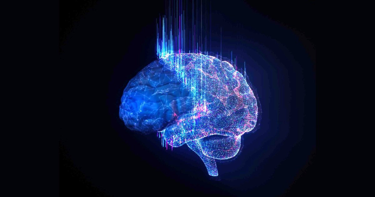 Digital simulation of a brain firing