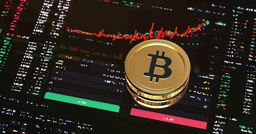 Abstract Bitcoin cryptocurrency concept
Abstract Bitcoin cryptocurrency concept