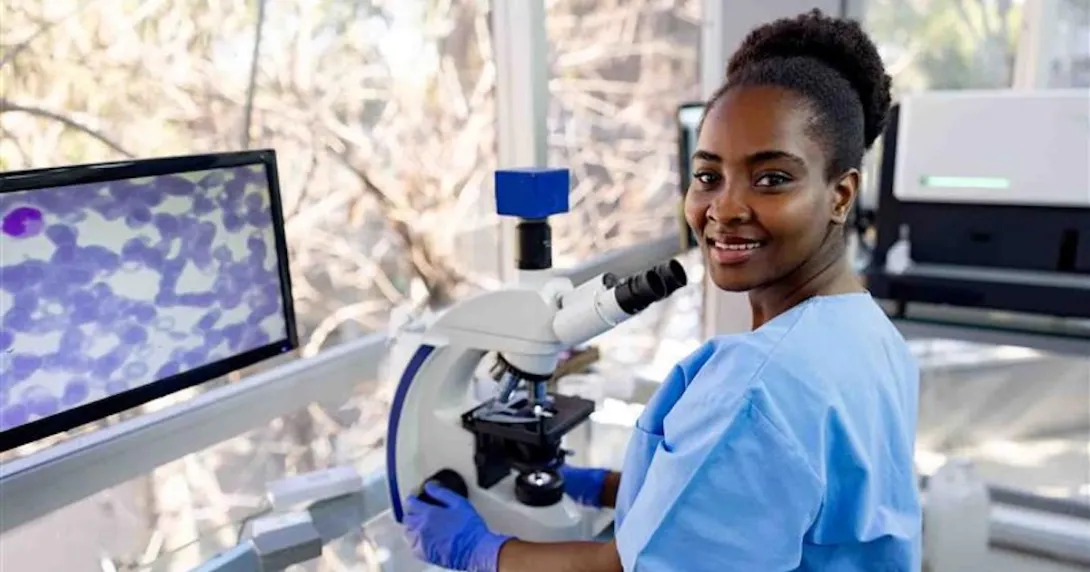 Scientist in a lab