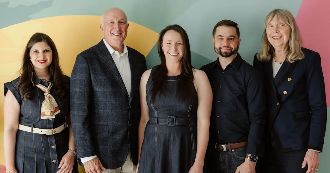 Treehub’s founding investment partners from left to right: Dr. Roxana Daneshjou, Derek Minno, Mary Minno, Dr. Alexander Ioannidis, Esther Wojcicki