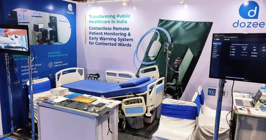 Dozee smart connected bed