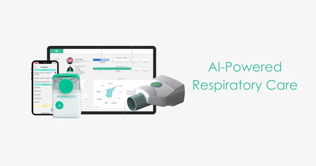 A picture of AireHealth's offerings