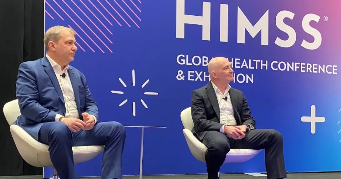 Michael Gross and Jon Moore at HIMSS25