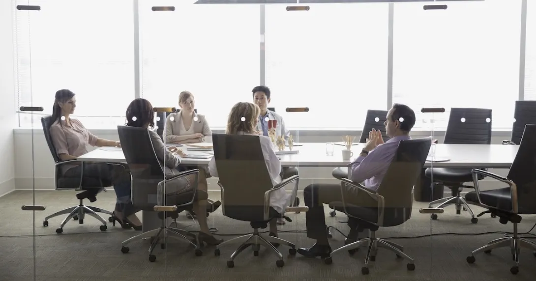Business people in a meeting