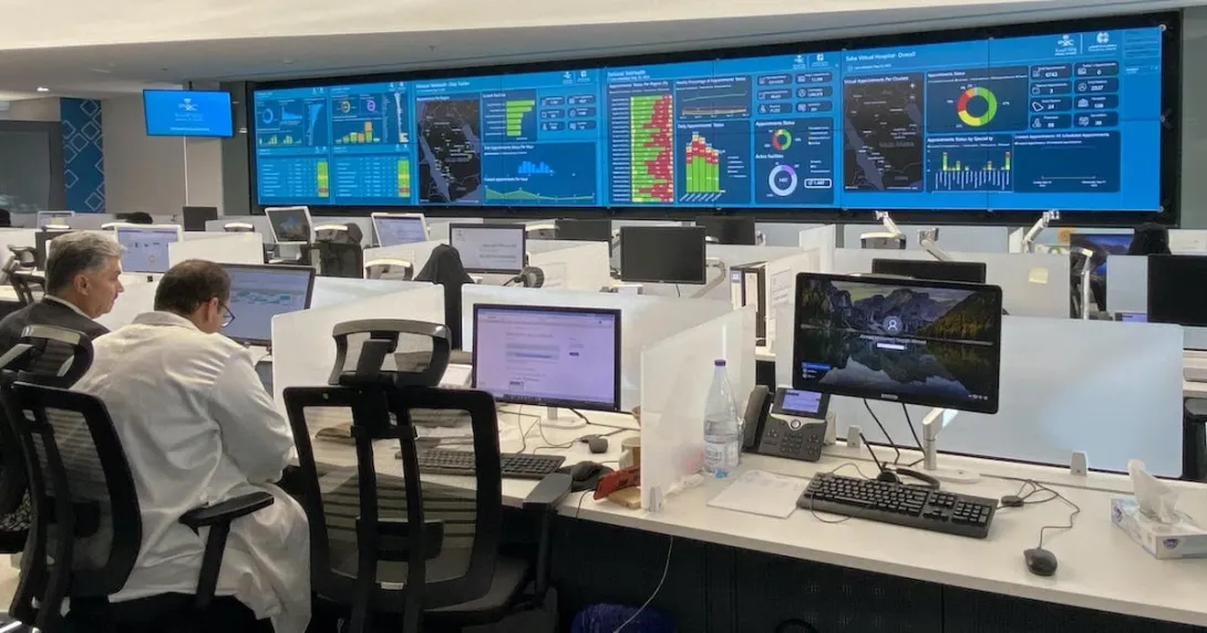 Seha Virtual Hospital in Riyadh, Saudi Arabia