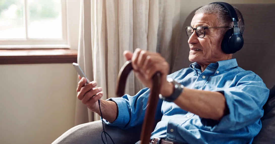 Person on phone