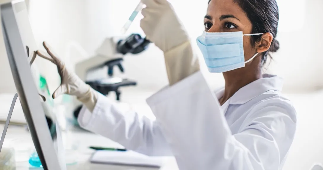 Scientist in a laboratory